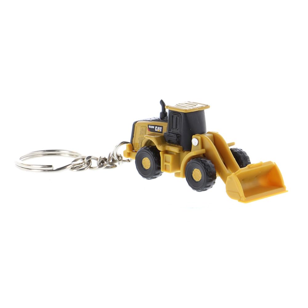 DM DIECAST MASTERS Cat Micro 950M Wheel Loader Keychain