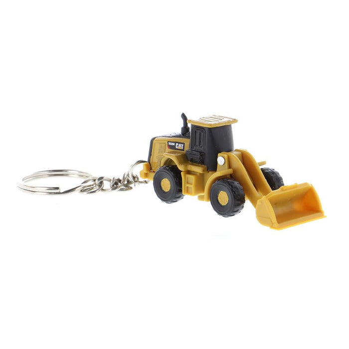DM DIECAST MASTERS Cat Micro 950M Wheel Loader Keychain