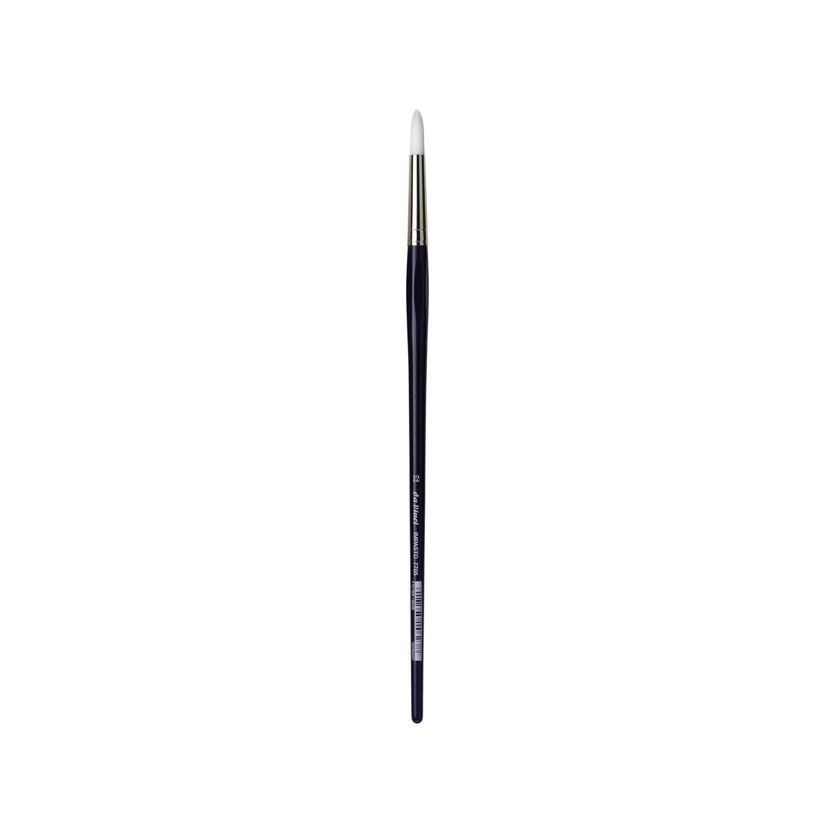 da Vinci Paint Brush, Size 12, Green,white