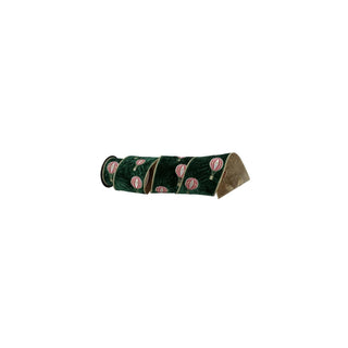 Regency International Decorative Ribbon Trim, Red Green Gold