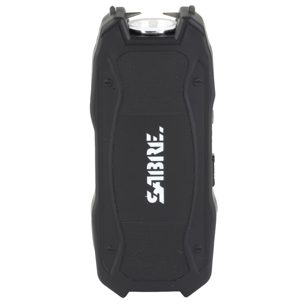 SABRE Electroshock Weapon, Black, Rechargeable
