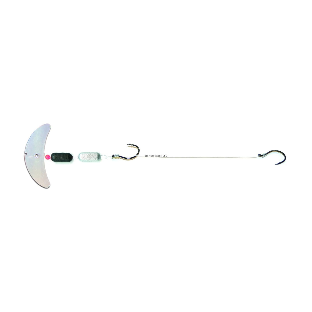 Mack's Lure Fishing Hook, Size 4, Multi, Silver Scale