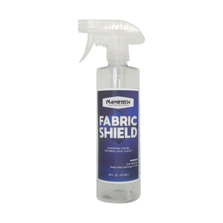 Nanotech Surface Solutions Fabric-Shield Sio2 Ceramic Liquid Repellent for Fabrics, Upholstery, Suede, Wool, Linen Prevents Stains from Wine, Coffee, Juice, Liquids Invisible Coating (16 Oz.)