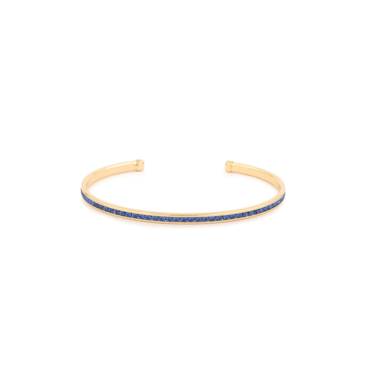 Maya J Bracelet, Yellow Gold (Sapphire), Contemporary