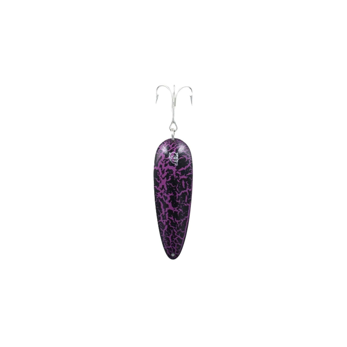 Dardevle Fishing Hook, 1 oz, Purple Crackle