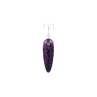 Dardevle Fishing Hook, 1 oz, Purple Crackle