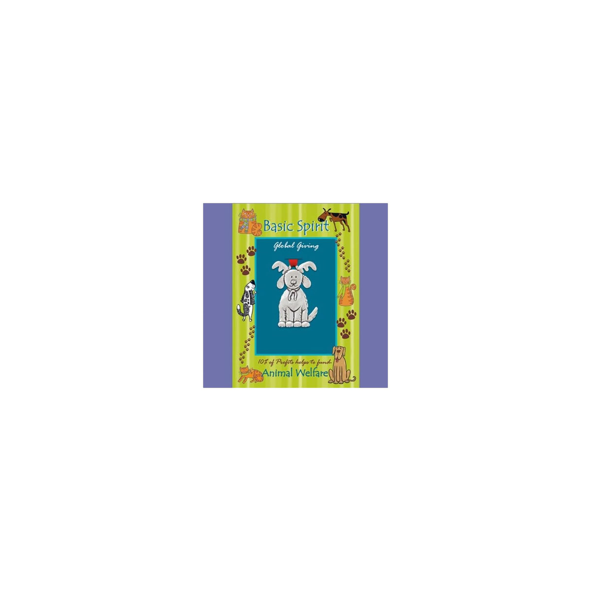Basic Spirit Hanging Ornament, Silver