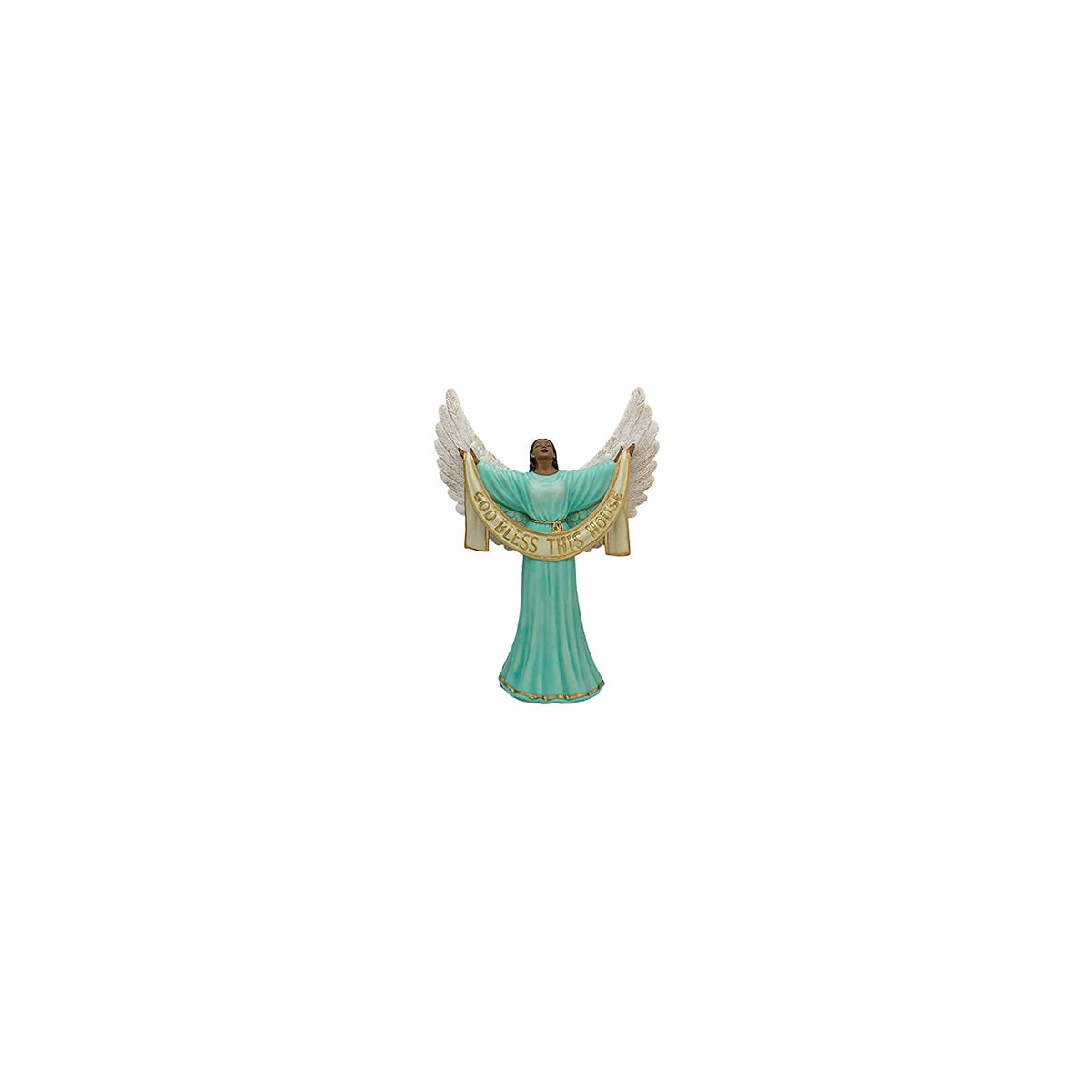 Ebony Treasures Figurine, 9 inches, Black,green