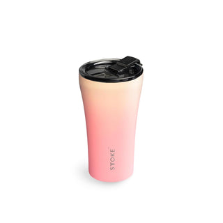Sttoke Drinking Cup, 16 Ounces, Orange