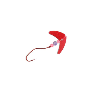 Mack's Lure Fishing Hook, #2, Pink Sparkle/Pink/Purple