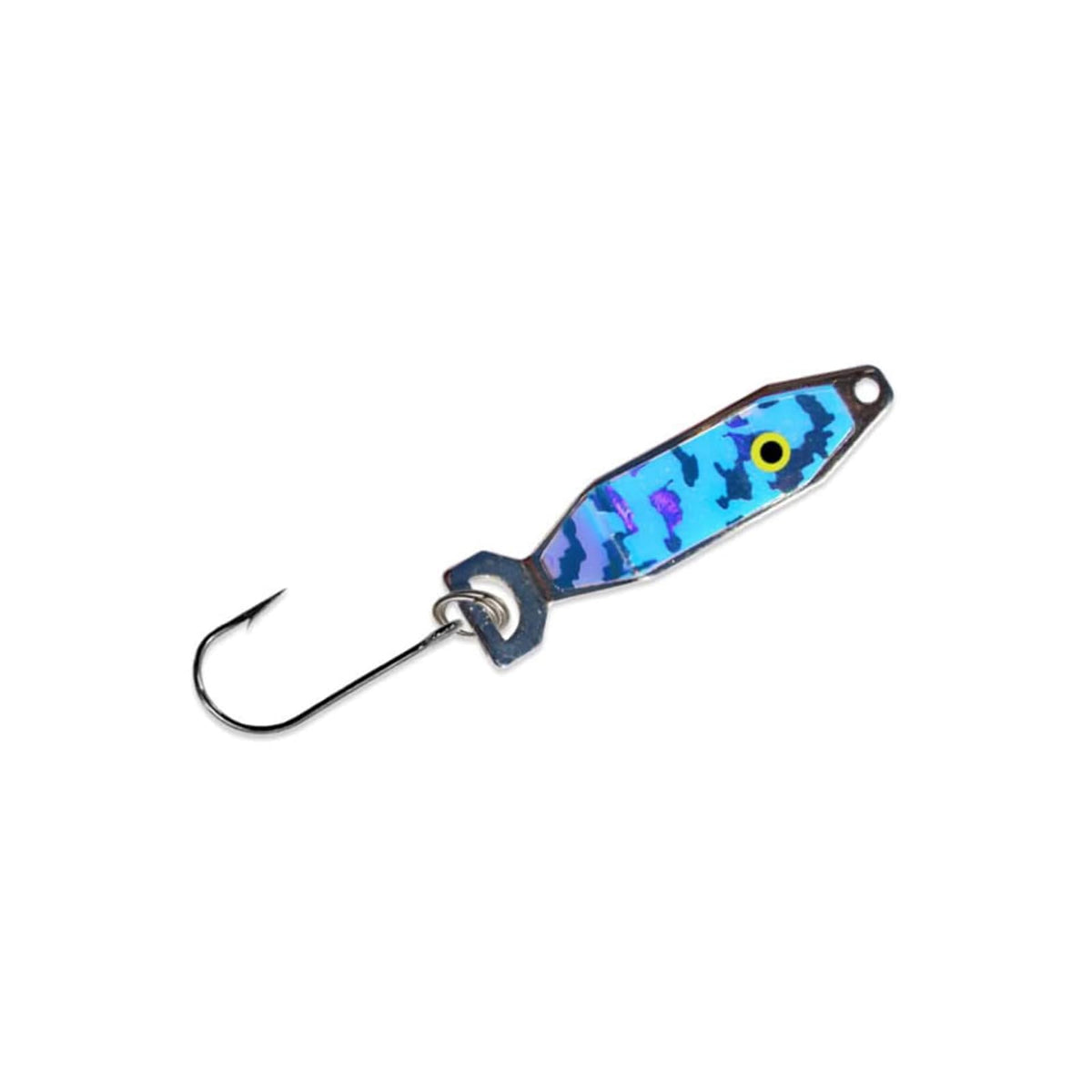 Mack's Lure Fishing Hook, 1/8 oz., Blue Tiger UV