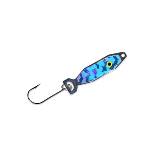 Mack's Lure Fishing Hook, 1/8 oz., Blue Tiger UV