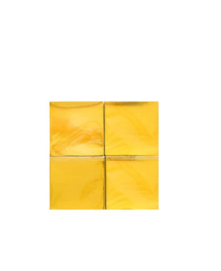 Yasutomo Sheet Paper, 3 x 3 inches, Gold