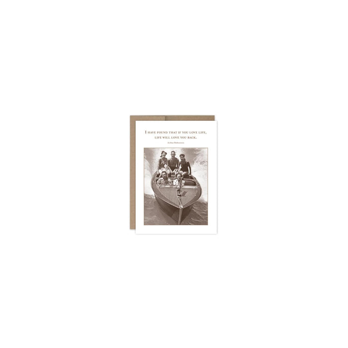 Shannon Martin Design Greeting Card, 4.5 x 6.25 inches, Rich Copper and Sepia To