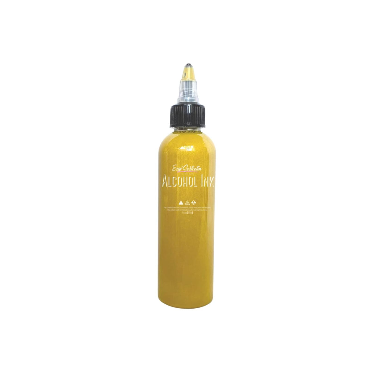 Ezgi Sertcetin Liquid Ink, Metallic Cantaloupe Yellow