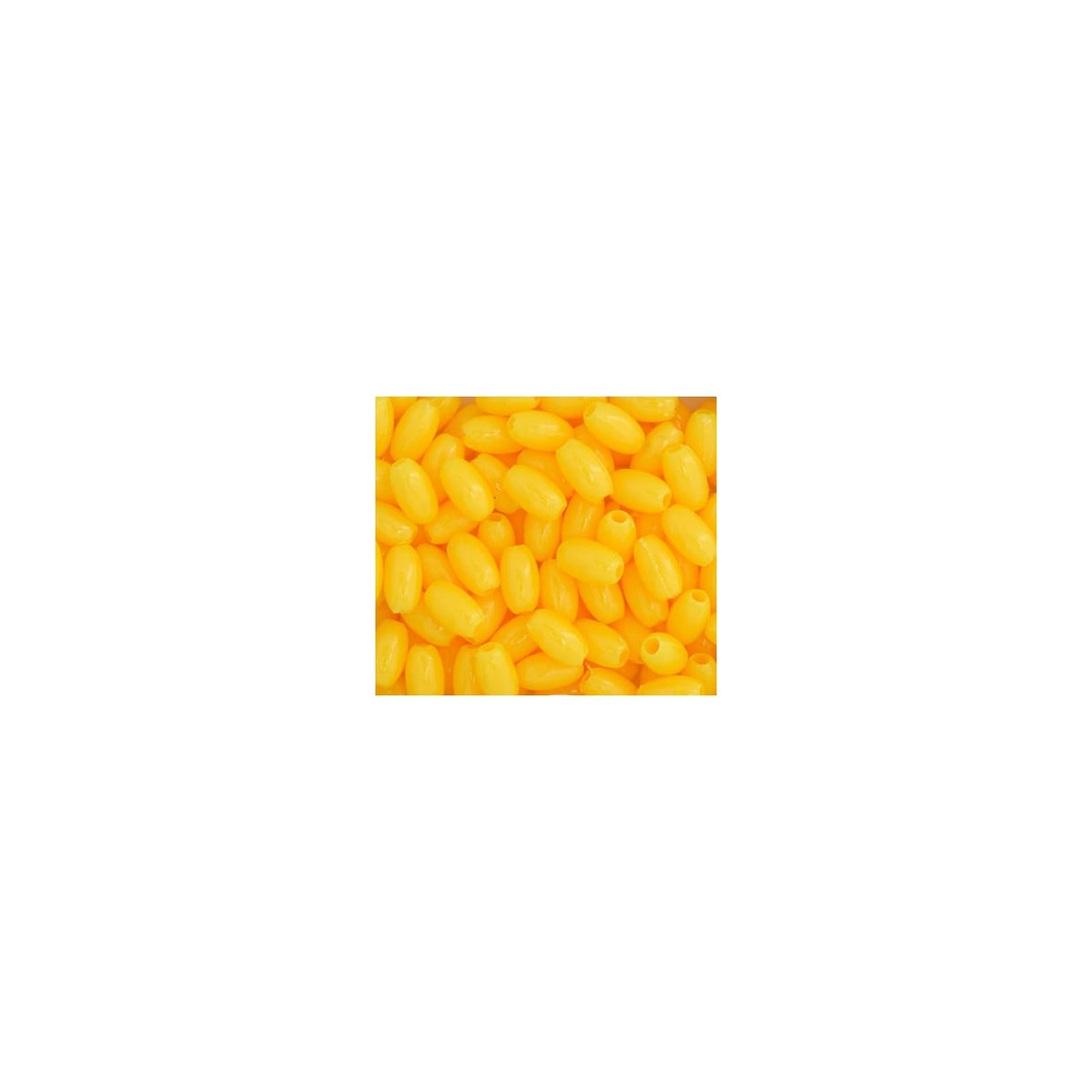 John Bead Craft Bead, Small, Golden Yellow