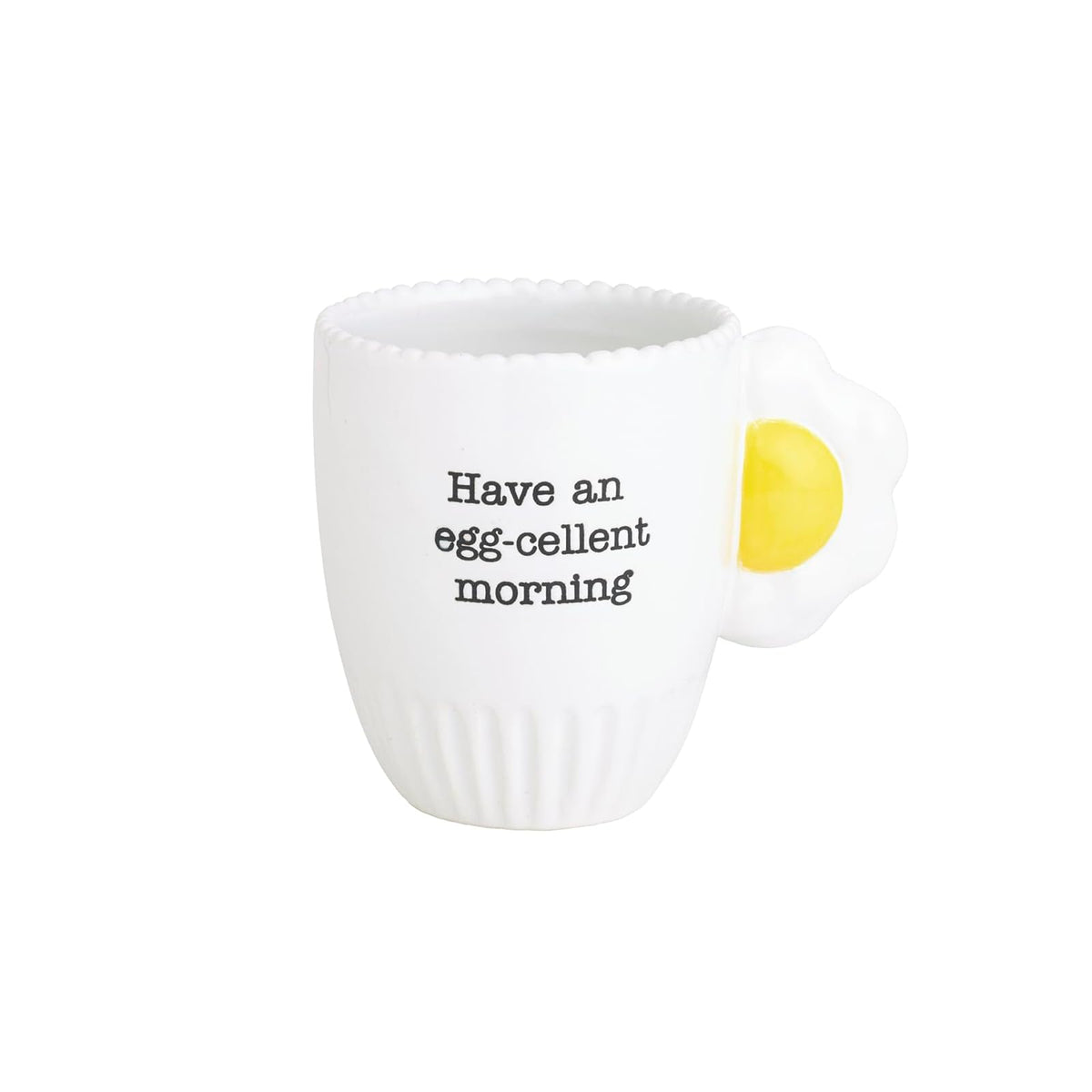 Mud Pie Drinking Cup, 15 Ounces, Egg