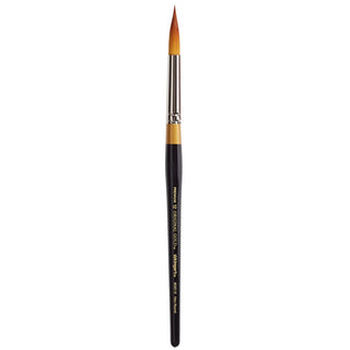 KingArt Original Gold 9020 Series , Premium Artist Brush, Golden TAKLON MAX Round-Size: 12