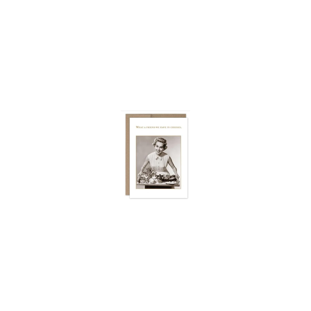 Shannon Martin Design Greeting Card, 4.5 x 6.25 inches, Rich Copper and Sepia To