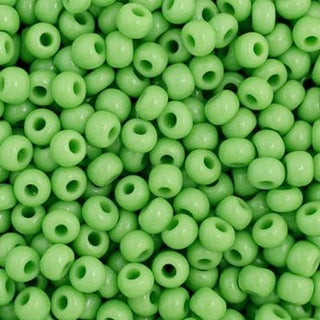 John Bead Craft Bead, Small, Opaque Light Green