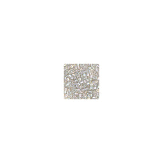 John Bead Craft Bead, Size: 11, Grey Mist Transparent AB
