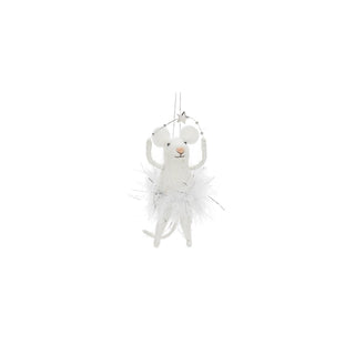 Abbott Collection Hanging Ornament, White/Ivory, Classic
