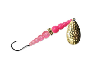 Mack's Lure Fishing Hook, #6, Brass/Hot Pink/Pink