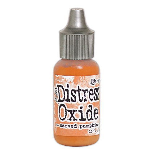 Ranger Carved Pumpkin Tim Holtz Distress Oxides Reinker, Orange