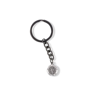 Dave The Bunny Keychain, Medium, Silver