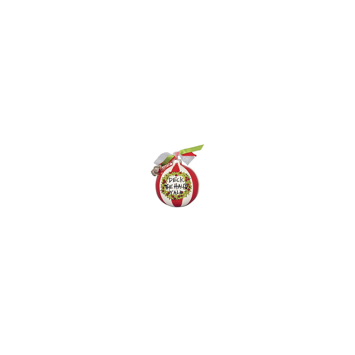 Magnolia Lane Hanging Ornament, Red and Green
