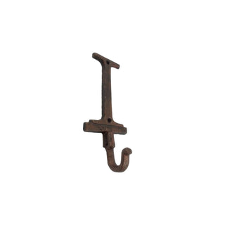 Handcrafted Nautical Decor Storage Hook, Copper, Rustic