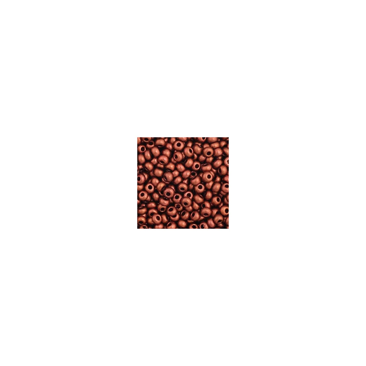 John Bead Craft Bead, Small, Metallic Copper