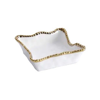 Pampa Bay Napkin Holder, 7 x 2 Inch, Golden Salerno