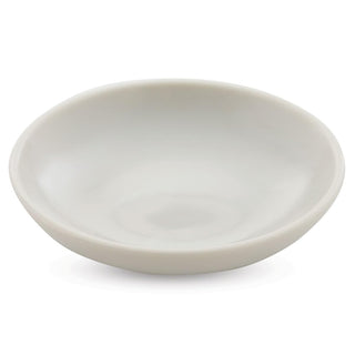 Yasutomo Porcelain Saucer for Ink or Color Mixing, 3 1/2 inch Diameter, White (WCW210)