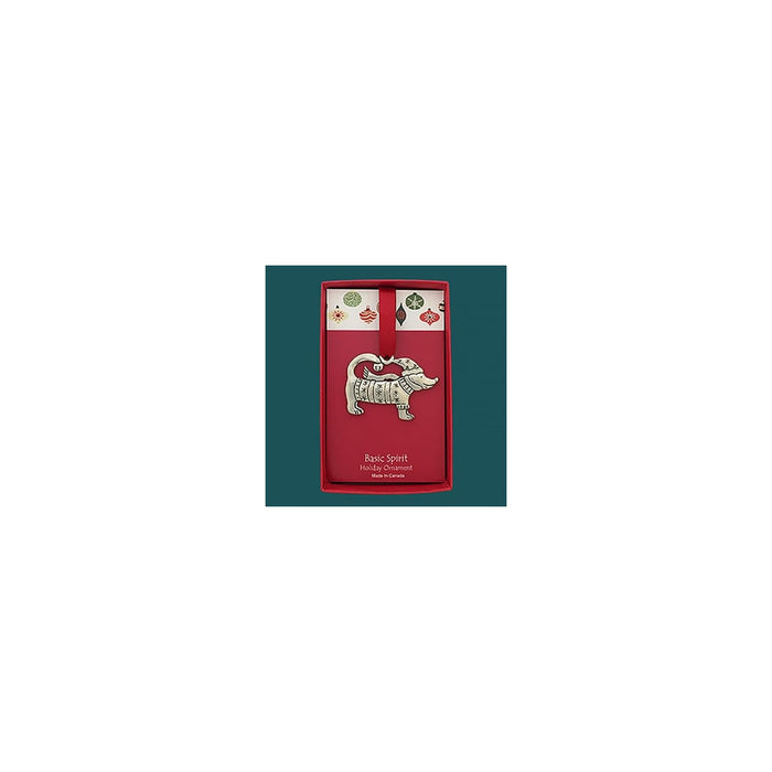 Basic Spirit Hanging Ornament, Silver