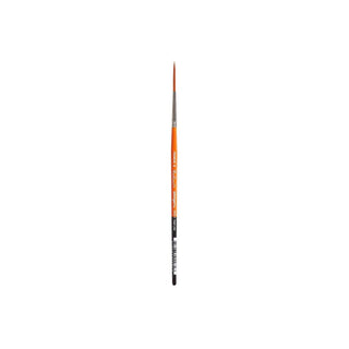 KINGART Paint Brush, 4 (Single), Black,orange