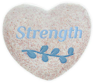 AngelStar Heart Pocket Stone - Strength