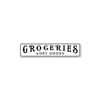 Lizton Sign Shop Decorative Signage, b) 4 x 18 Inches, White