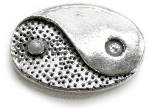 Basic Spirit Yin-Yang/Balance Pocket Token (Coin) Handcrafted Pewter Home Lead-Free CN-43