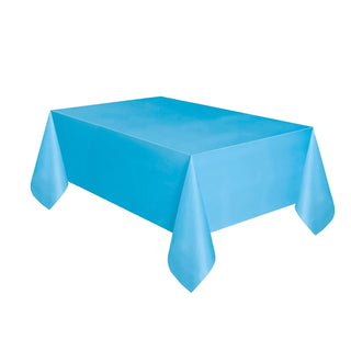 Unique Tablecloth, 108" x 54" (Rectangular), Light Blue