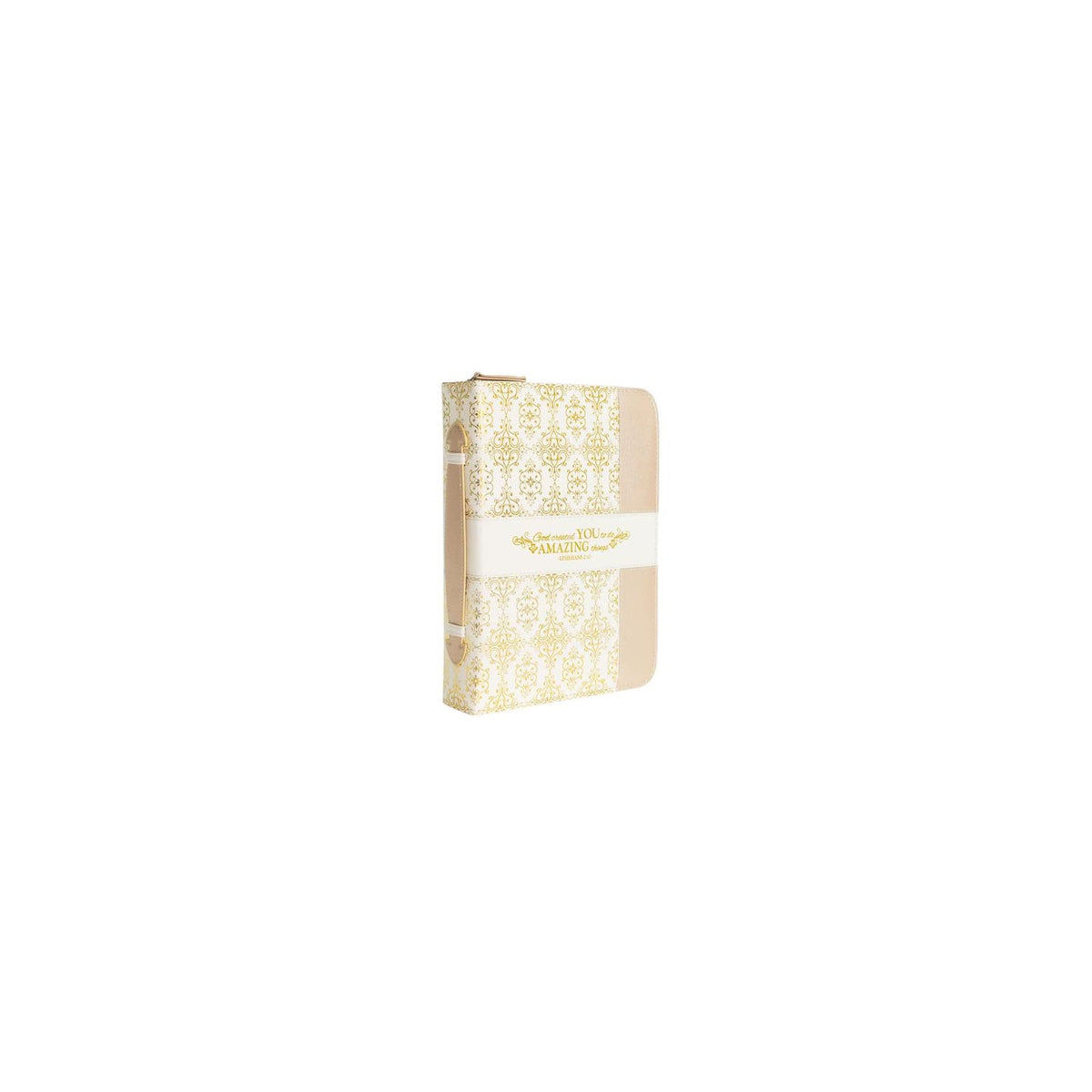 Divinity Boutique Book Cover, Cream & Gold