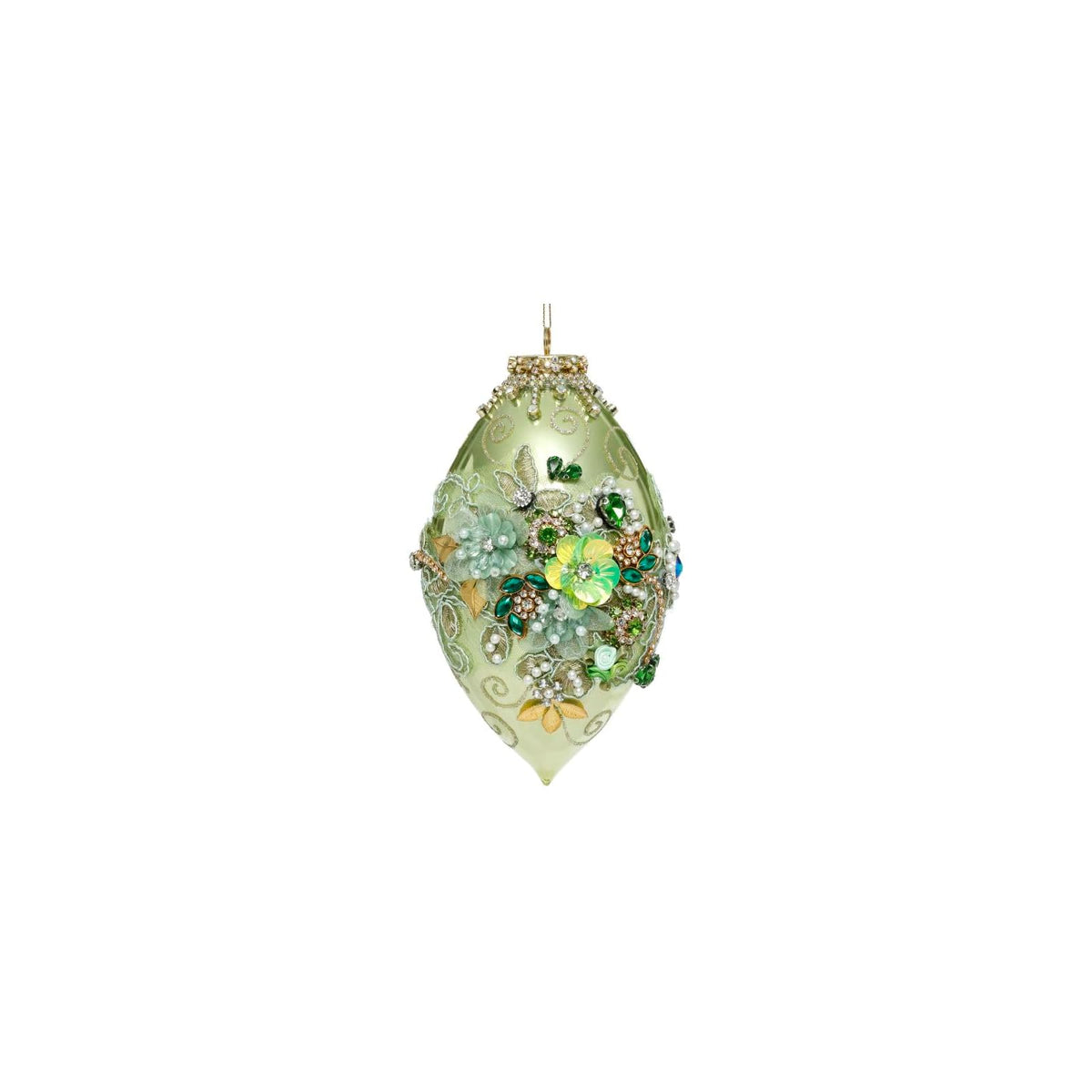 Mark Roberts Hanging Ornament, Small, Green