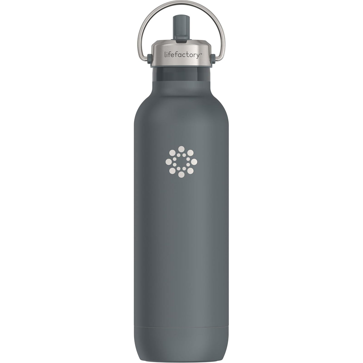 Lifefactory Thermos, 24 Ounces, Carbon