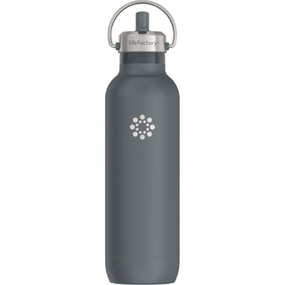 Lifefactory Thermos, 24 Ounces, Carbon