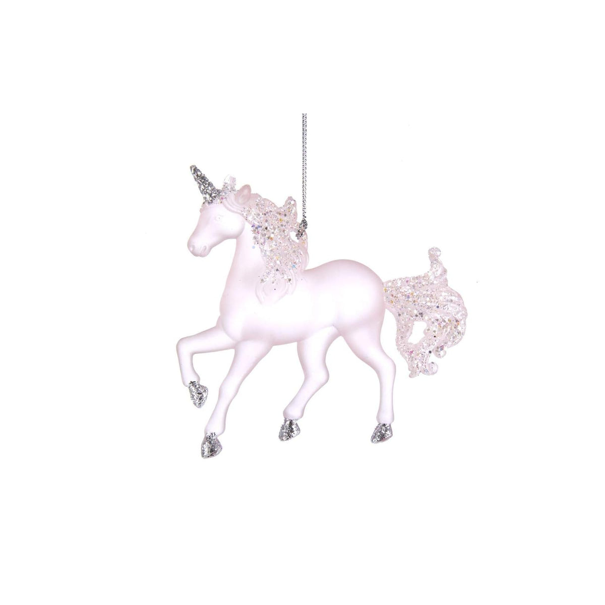 Kurt Adler Hanging Ornament, 4.25in, Pink