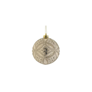Regency International Hanging Ornament, 5-Inch, Taupe