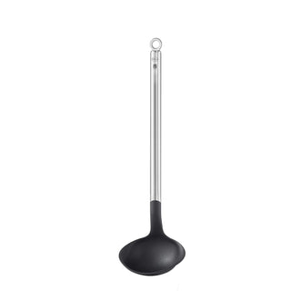 Rösle Spoon, Sauce Ladle, Black