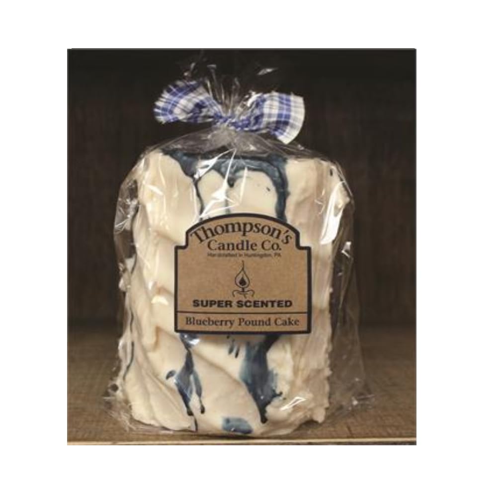 Thompson's Candle Co. Candle, 44 ounce, Blue
