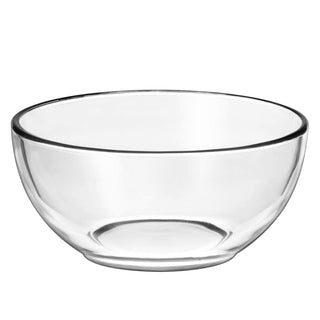 Red Pomegranate Dishware Bowl, 6", Clear