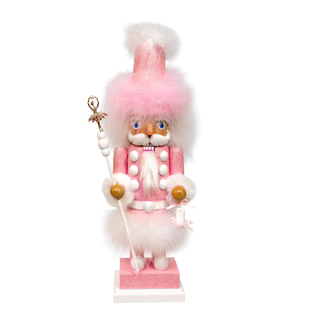 Hollywood Nutcrackers Figurine, 15", Pink